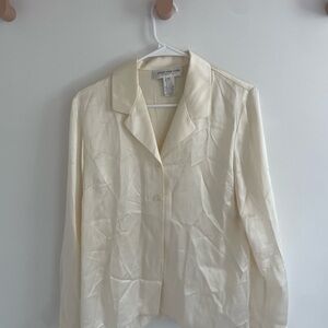 Jones New York Women's Silk Blouse